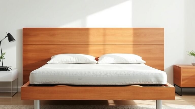 adjustable bed with headboard
