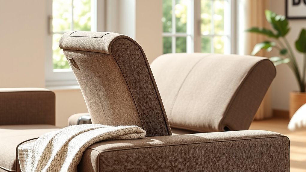 adjustable lumbar and support