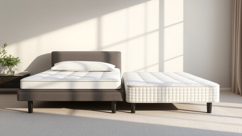 avoid rigid inflexible mattresses