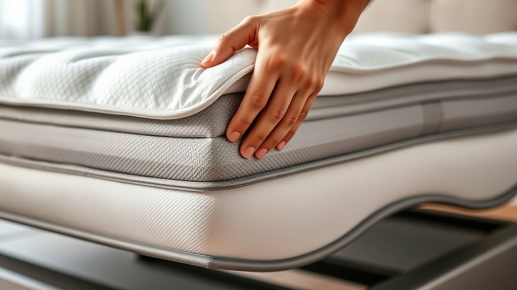 check mattress flexibility and thickness