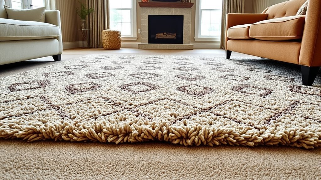 choosing rug texture and pile