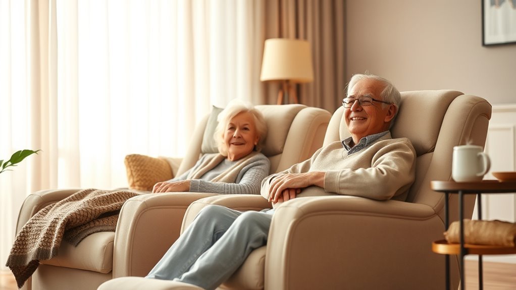 comfortable supportive adjustable seating