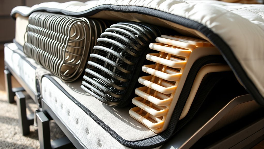 flexible coil support systems
