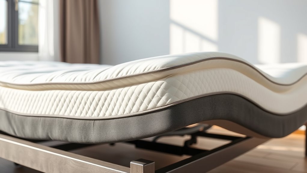 flexible mattress for adjustability
