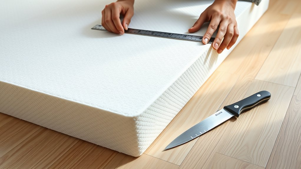 foam types and layering