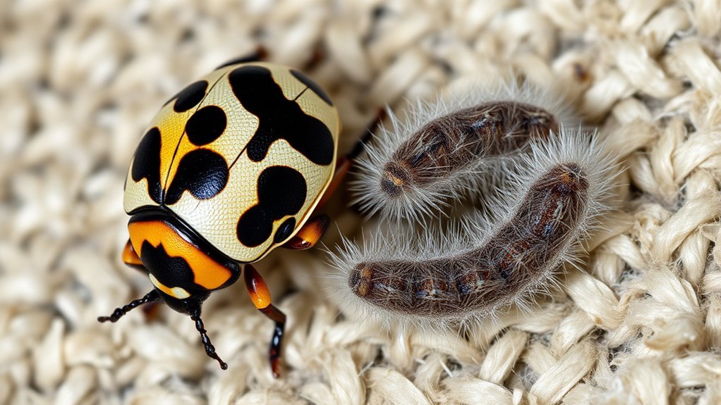 identifying beetles and larvae