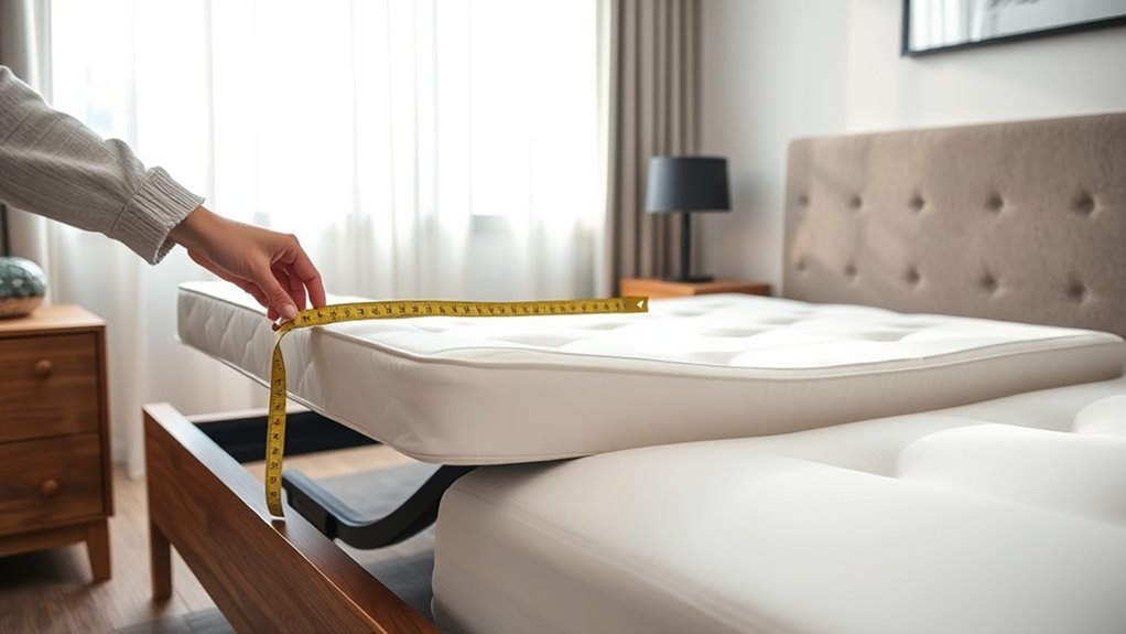 measure bed frame properly