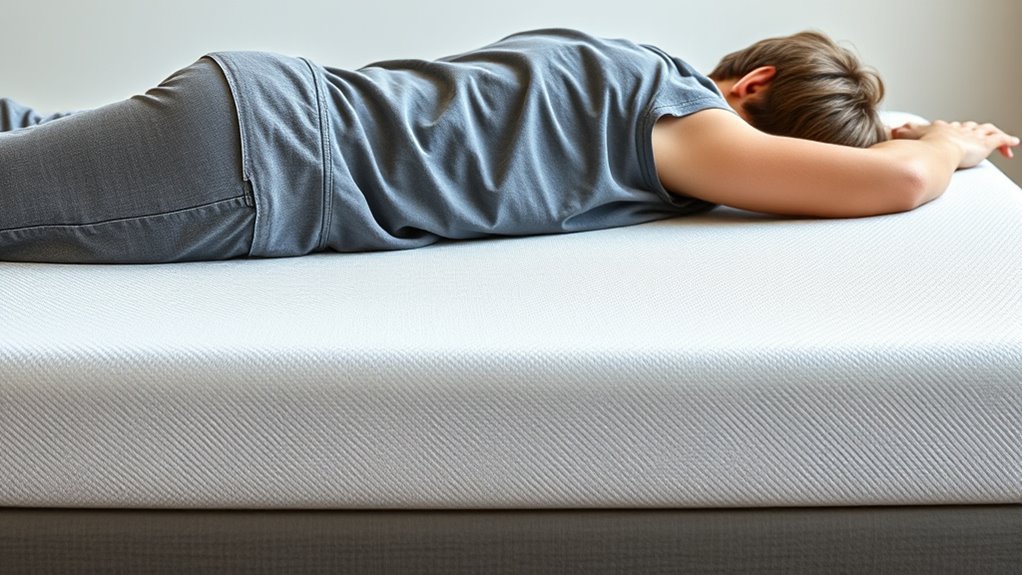 memory foam supports proper alignment