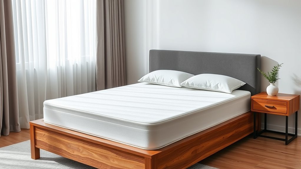 placing memory foam on box spring