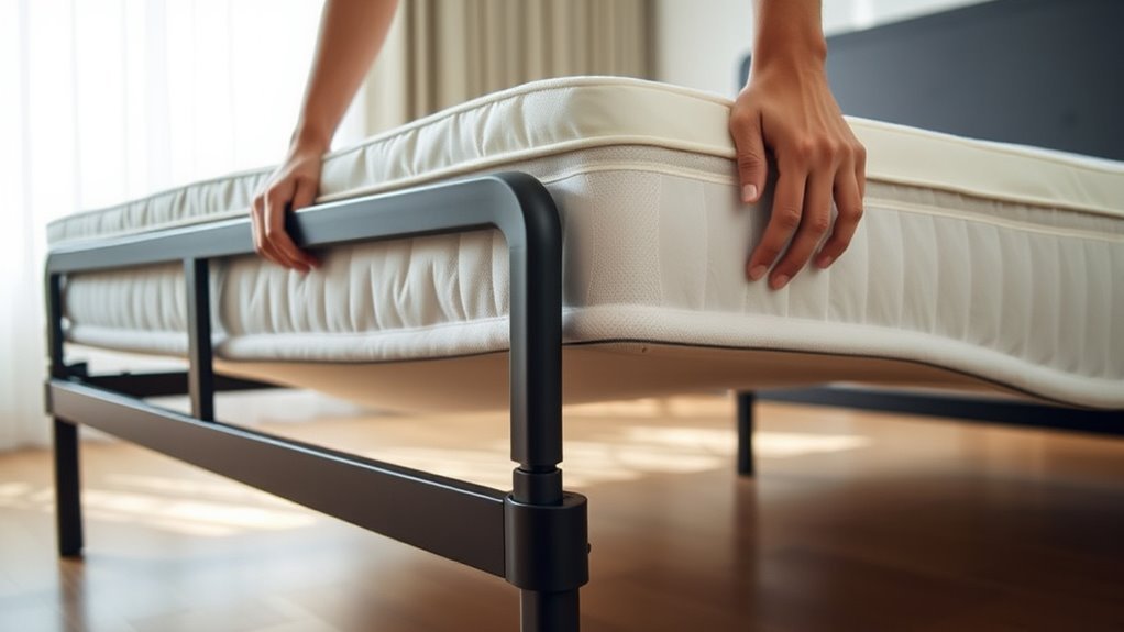 prepare bed frame properly