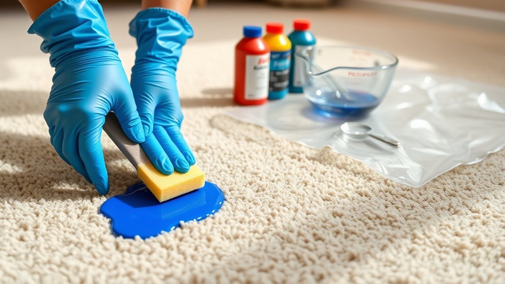 professional carpet dyeing recommended