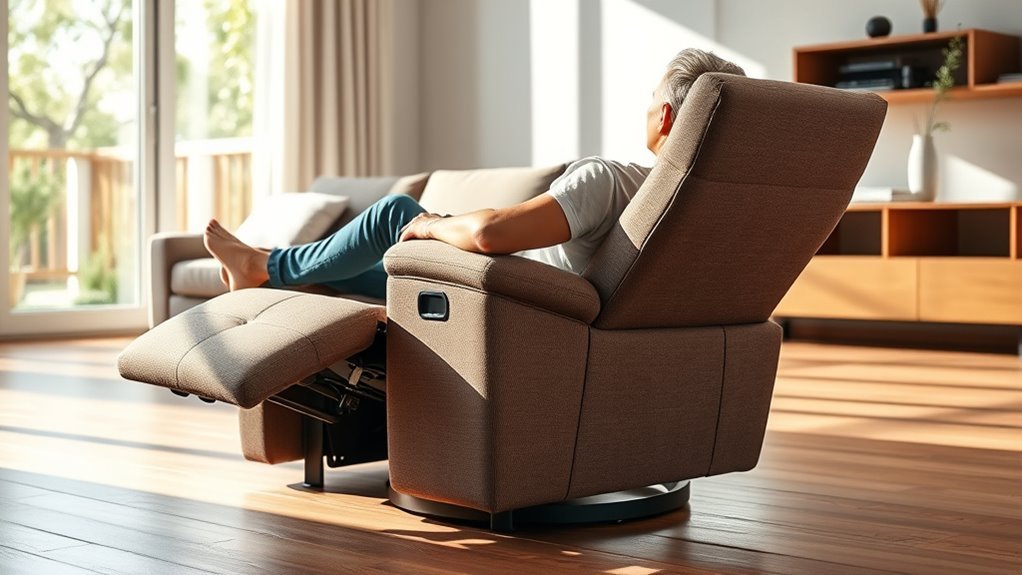 recliner sofas support back