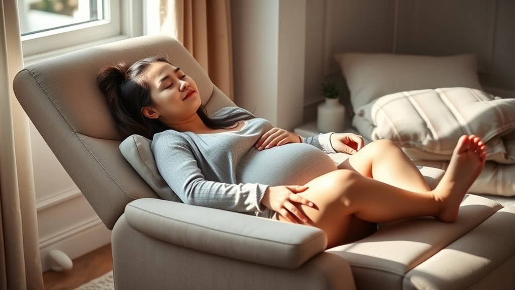 reclining impacts blood flow