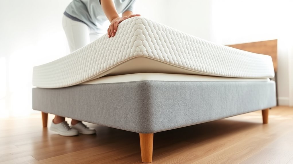 rotate mattress carefully regularly
