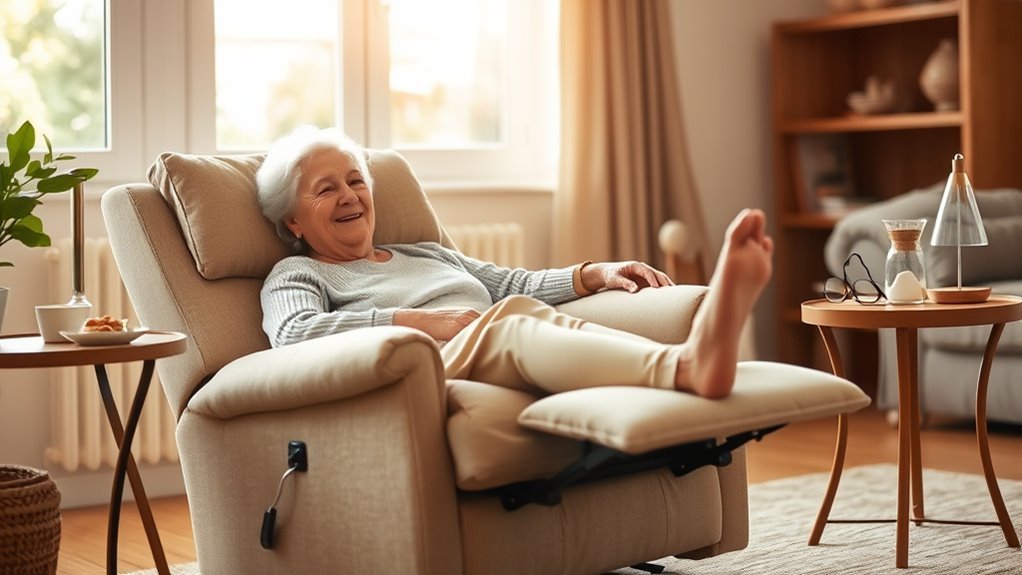 senior friendly recliner selection