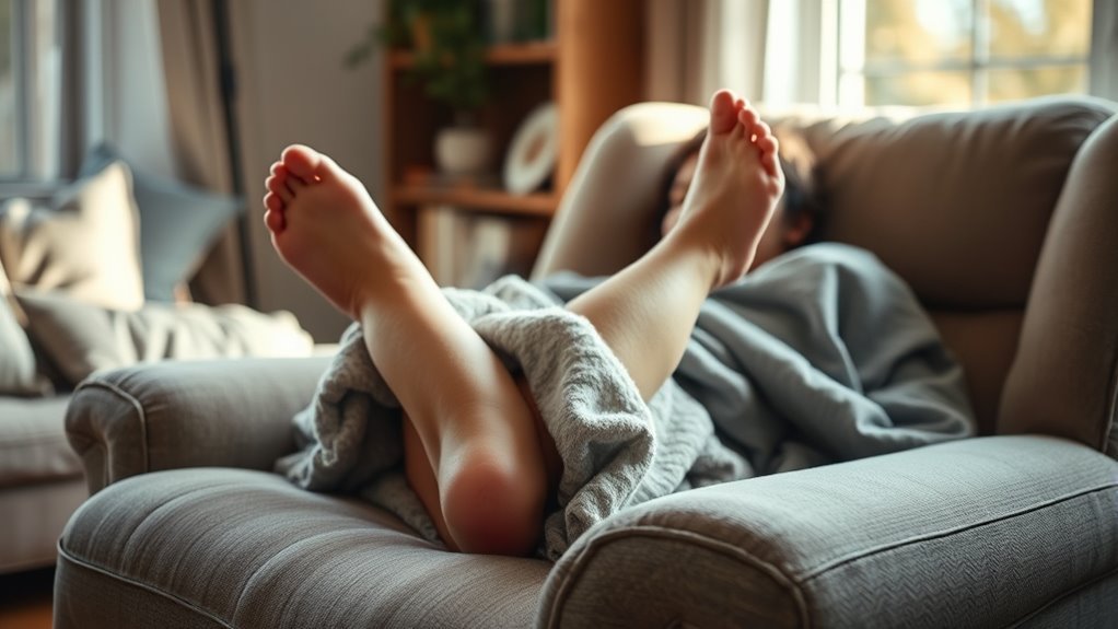 signs of recliner related blood clot