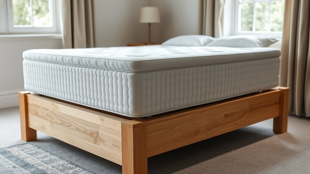 supportive mattress foundation structure