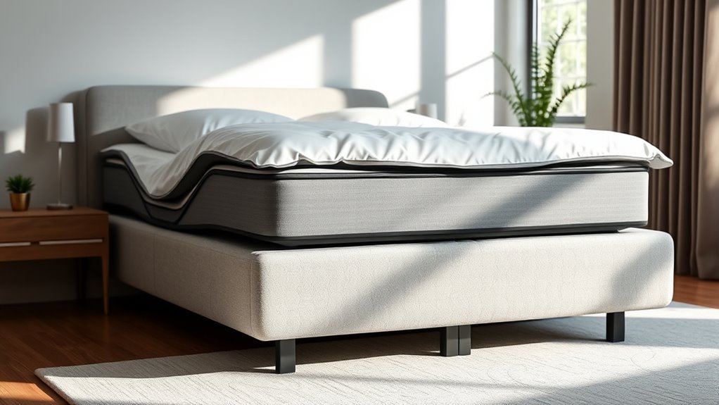 using mattresses on adjustable bases